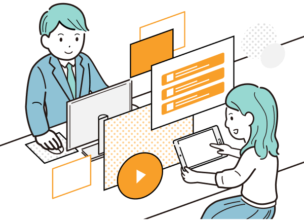 受講者と管理者どちらも使いやすいUIデザインを実現