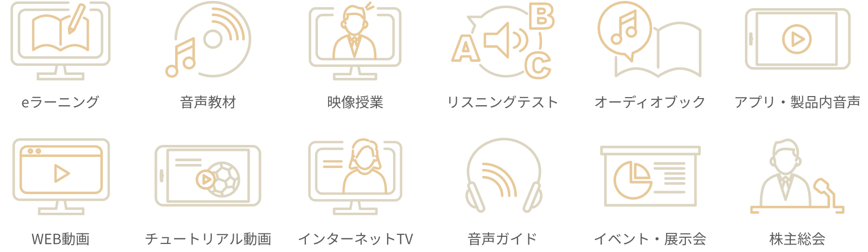 教育分野をはじめさまざまなシーンでお役立ていただけます